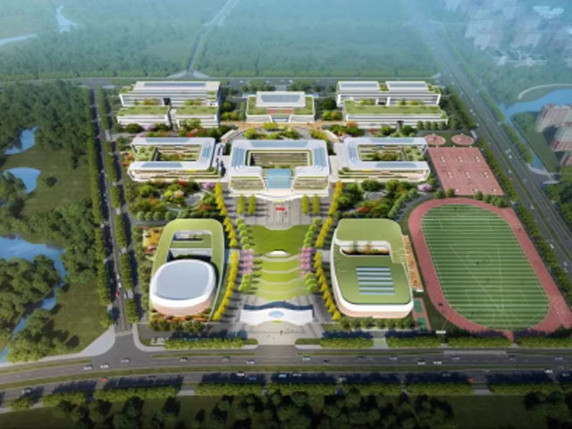 合肥市第六中(zhōng)學新校區項目—4标段     投資(zī)約7.5億